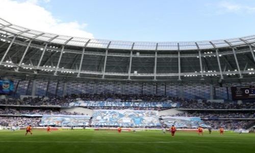«Динамо» наконец-то открыло новый стадион. Фоторепортаж